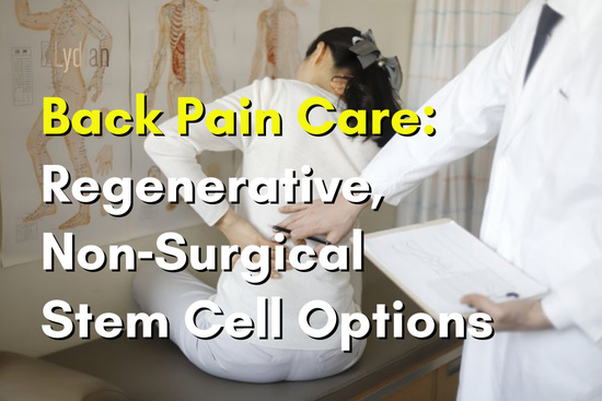 Back Pain Care in Korea: Regenerative, Non‑Surgical Stem Cell Options at Lydian Clinic